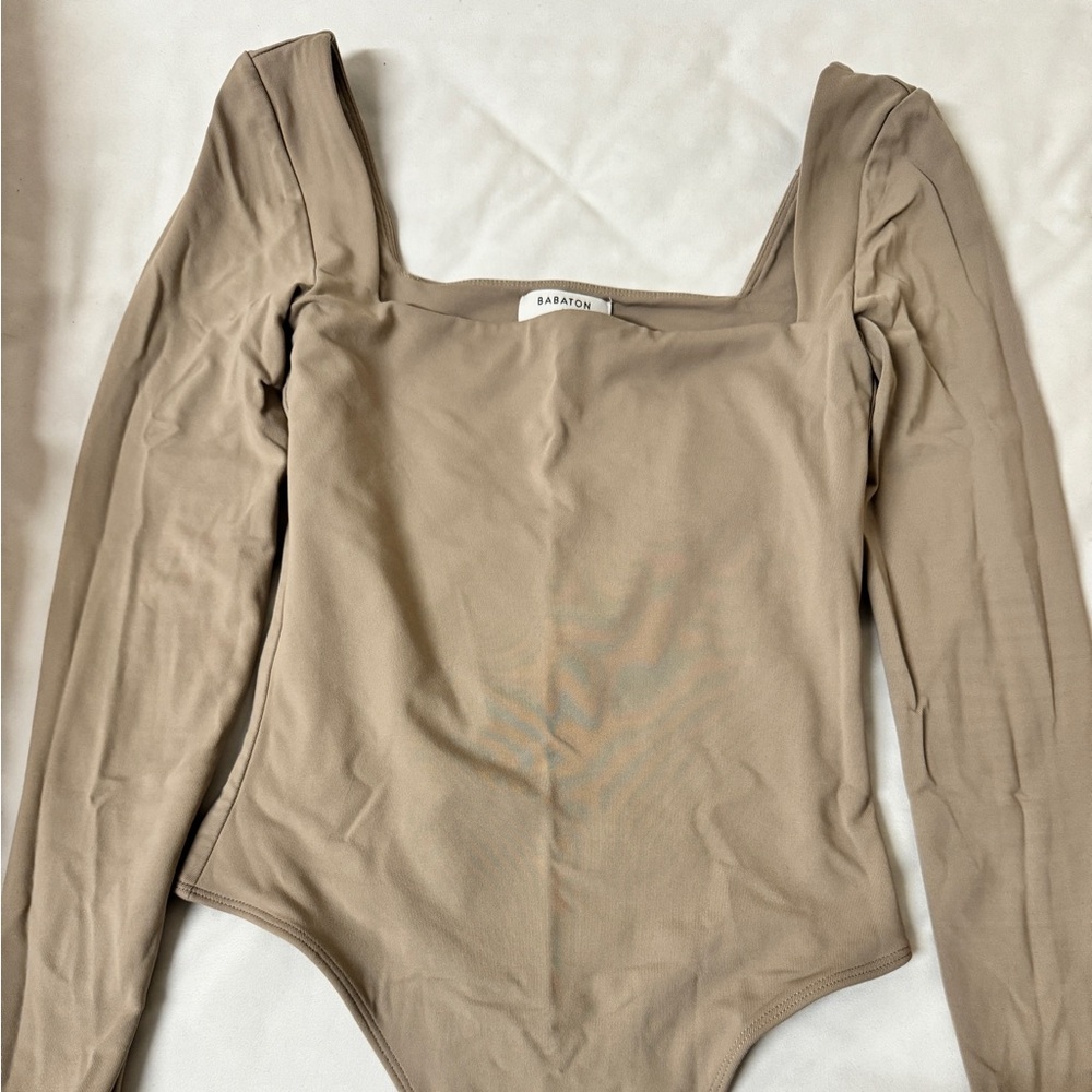 Aritzia Babaton square neck bodysuit